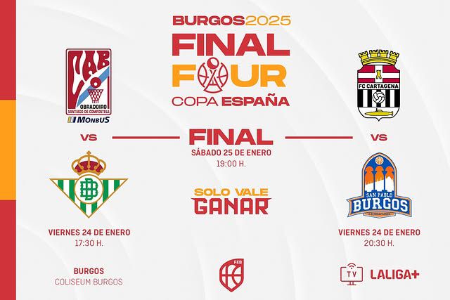 «Horarios, Final Four de la Copa de España 2025»