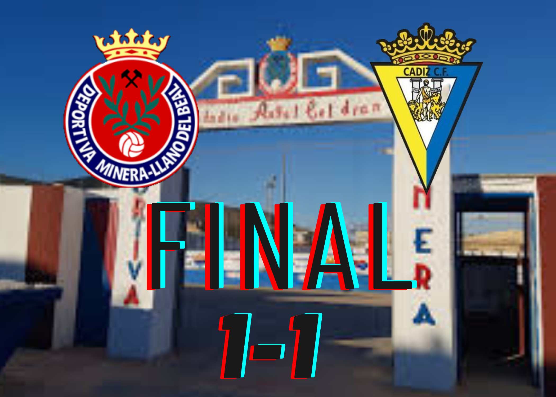 «Deportiva Minera y Cádiz Mirandilla firman tablas en un emocionante encuentro (1-1)»