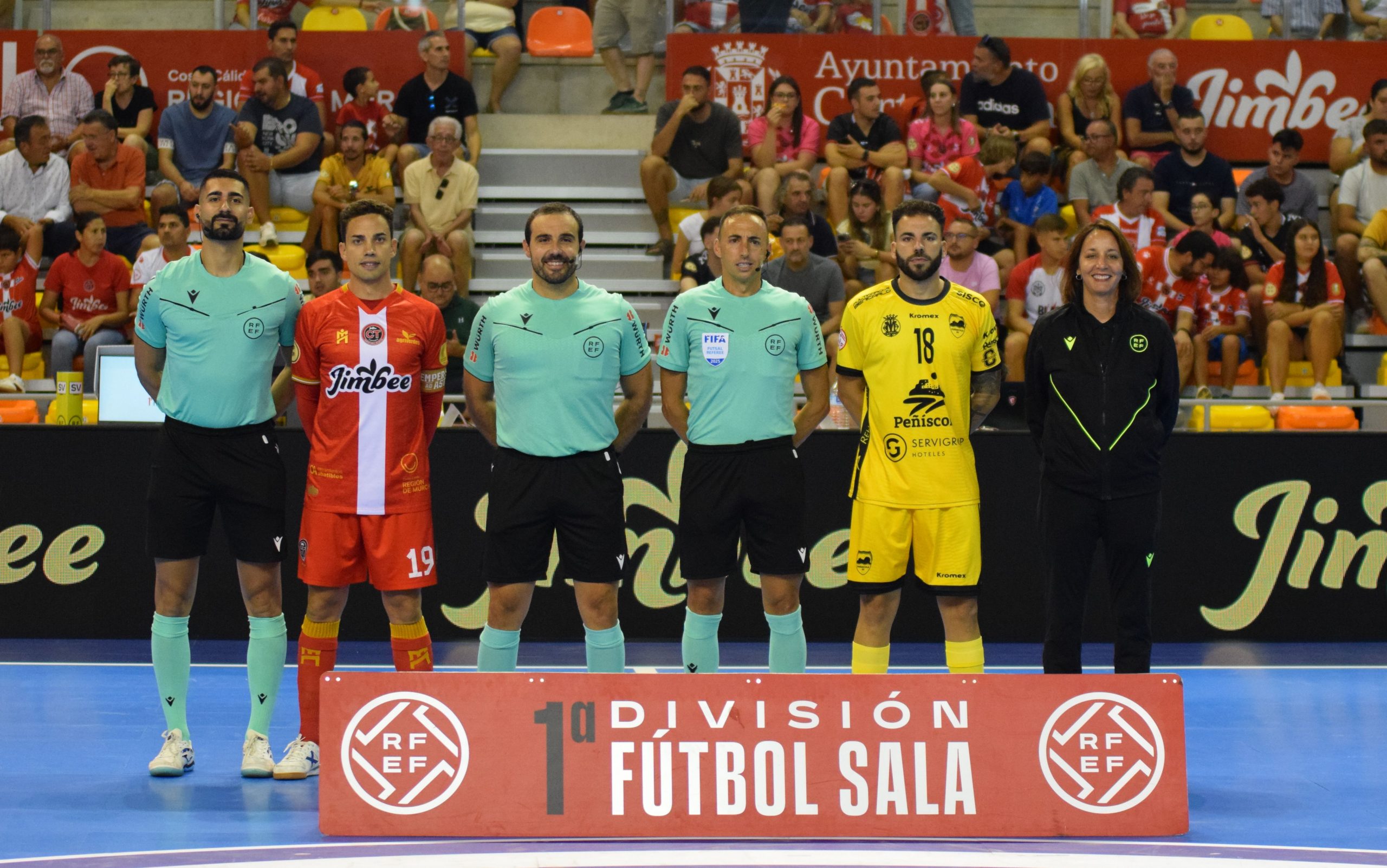 Jimbee Cartagena brilla y golea ante el campeón de La Liga Regular de la temporada pasada